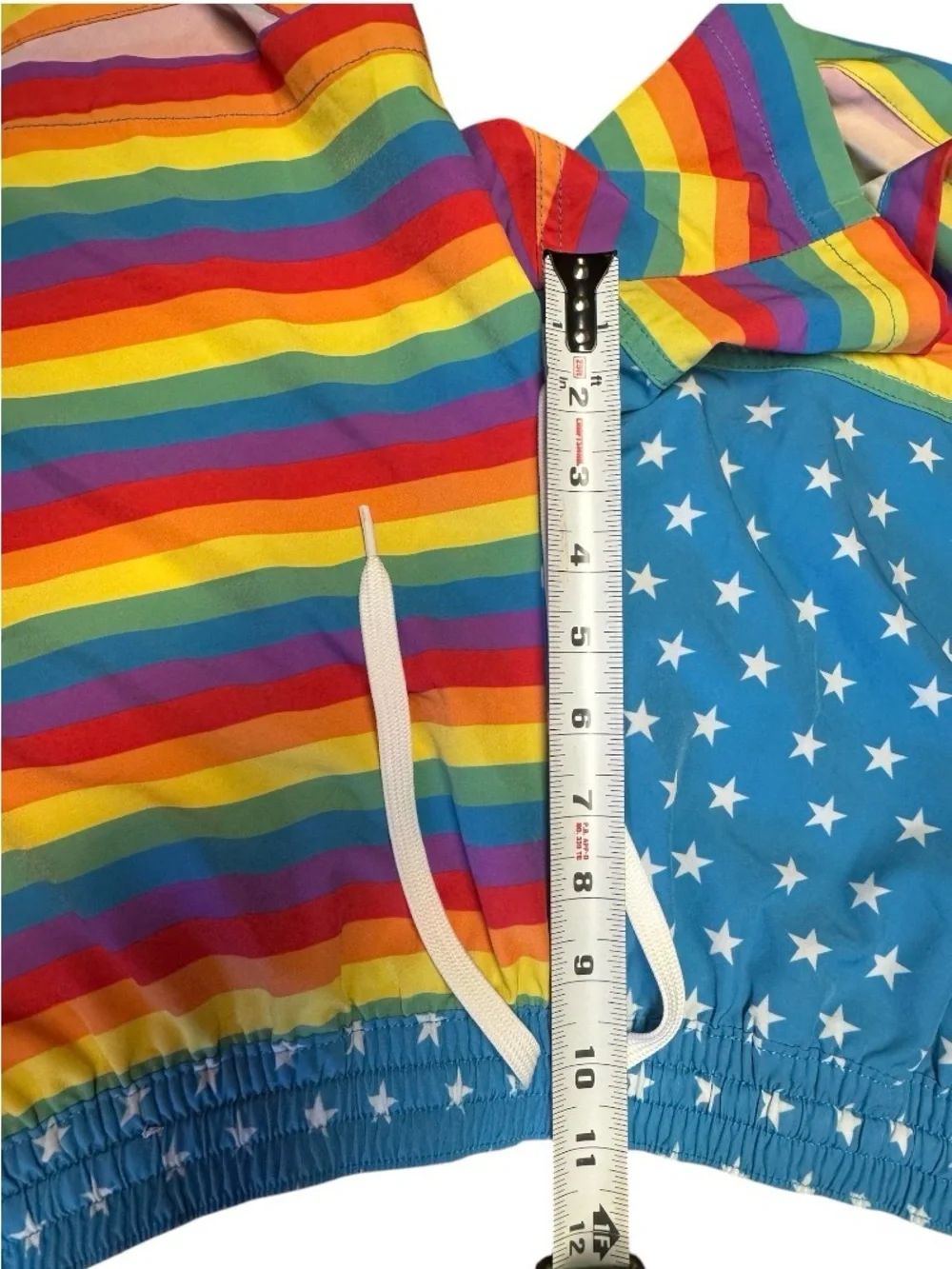EUC Chubbies “Love is Love” Mens Swim Trunks  Shortie 4 Inch Pride Rainbow Short